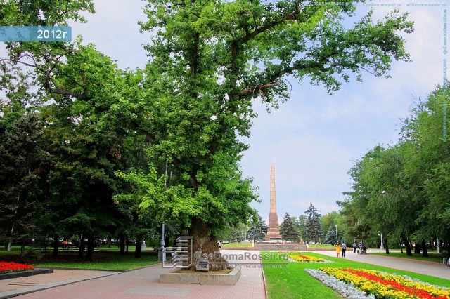 На Аллее Героев, что к Волге ведет...